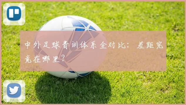 中外足球青训体系全对比:差距究竟在哪里?
